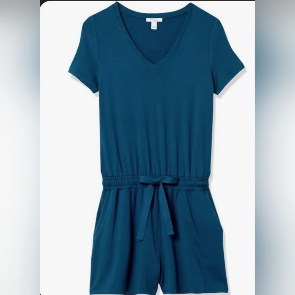 Daily Ritual Romper Blue Comfort - Picture 2 of 6